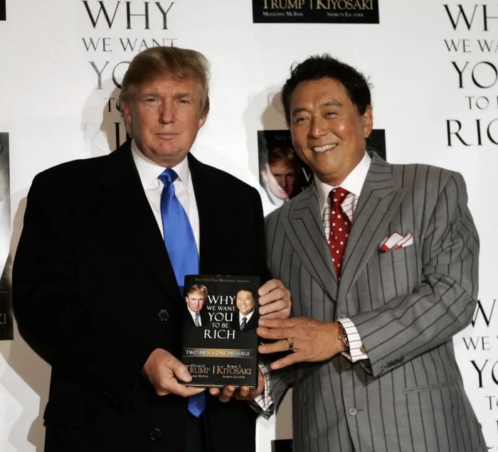 Kiyosaki worked with Trump on a number of projects