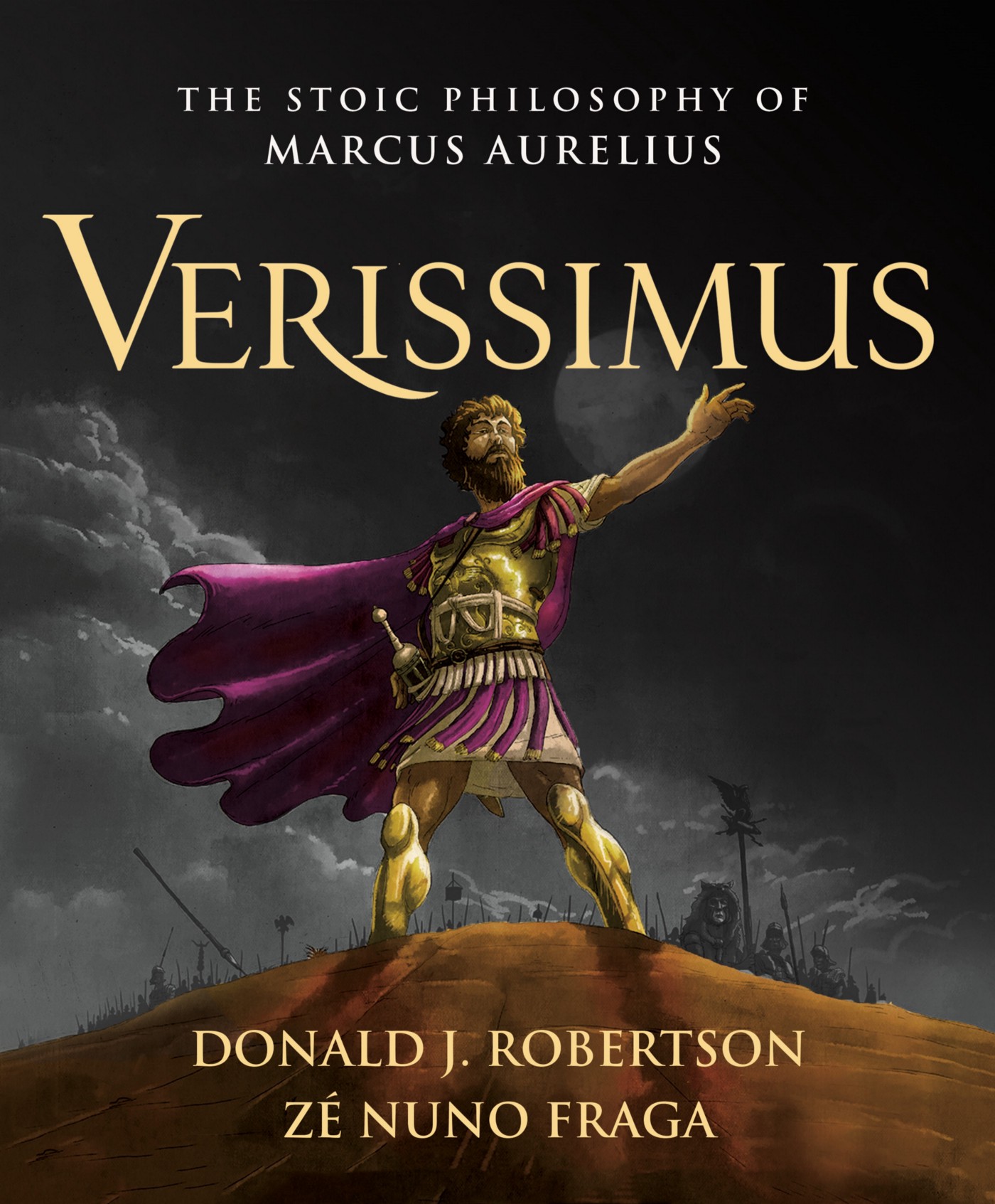 cover of Verissimus graphic novel, by Donald J. Robertson