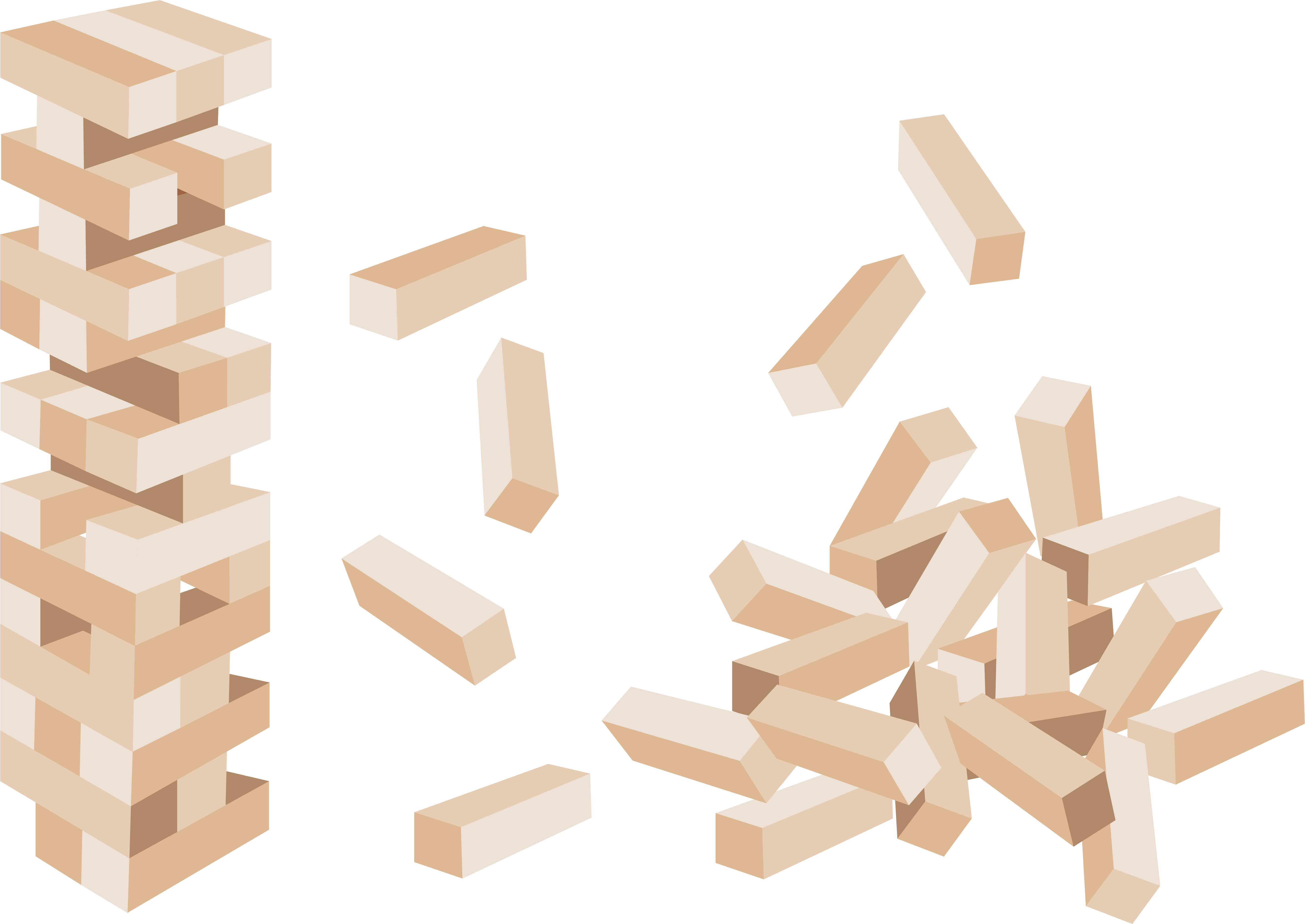 Reputation is like the game Jenga. One wrong move and it all falls apart. It's hard and time consuming to build it up, but easy to lose it all.