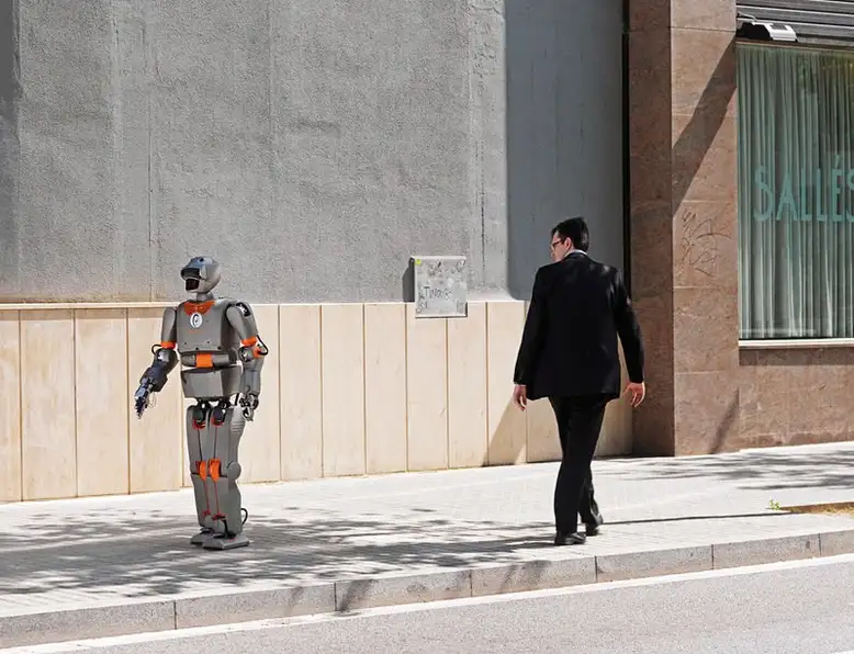 A robot may not injure a human | Image: Vincent Fournier/Gallery Stock