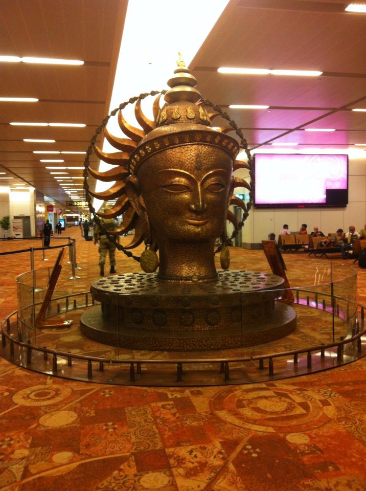 Buddha at the Airport