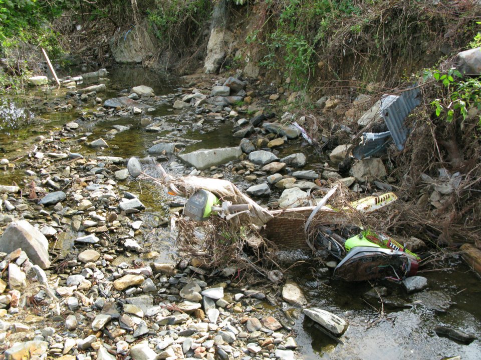 Clearing out the creeks
