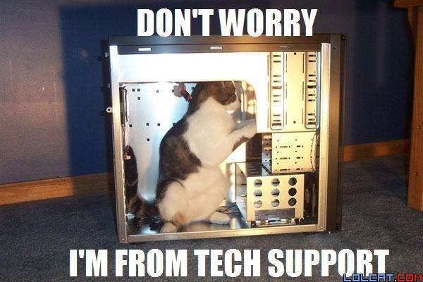 I'm from Tech support