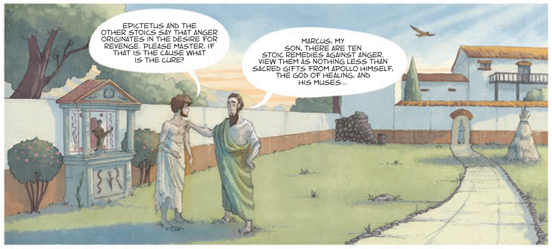 Artwork from Verissimus: The Stoic Philosophy of Marcus Aurelius (2022), copyright Donald J. Robertson