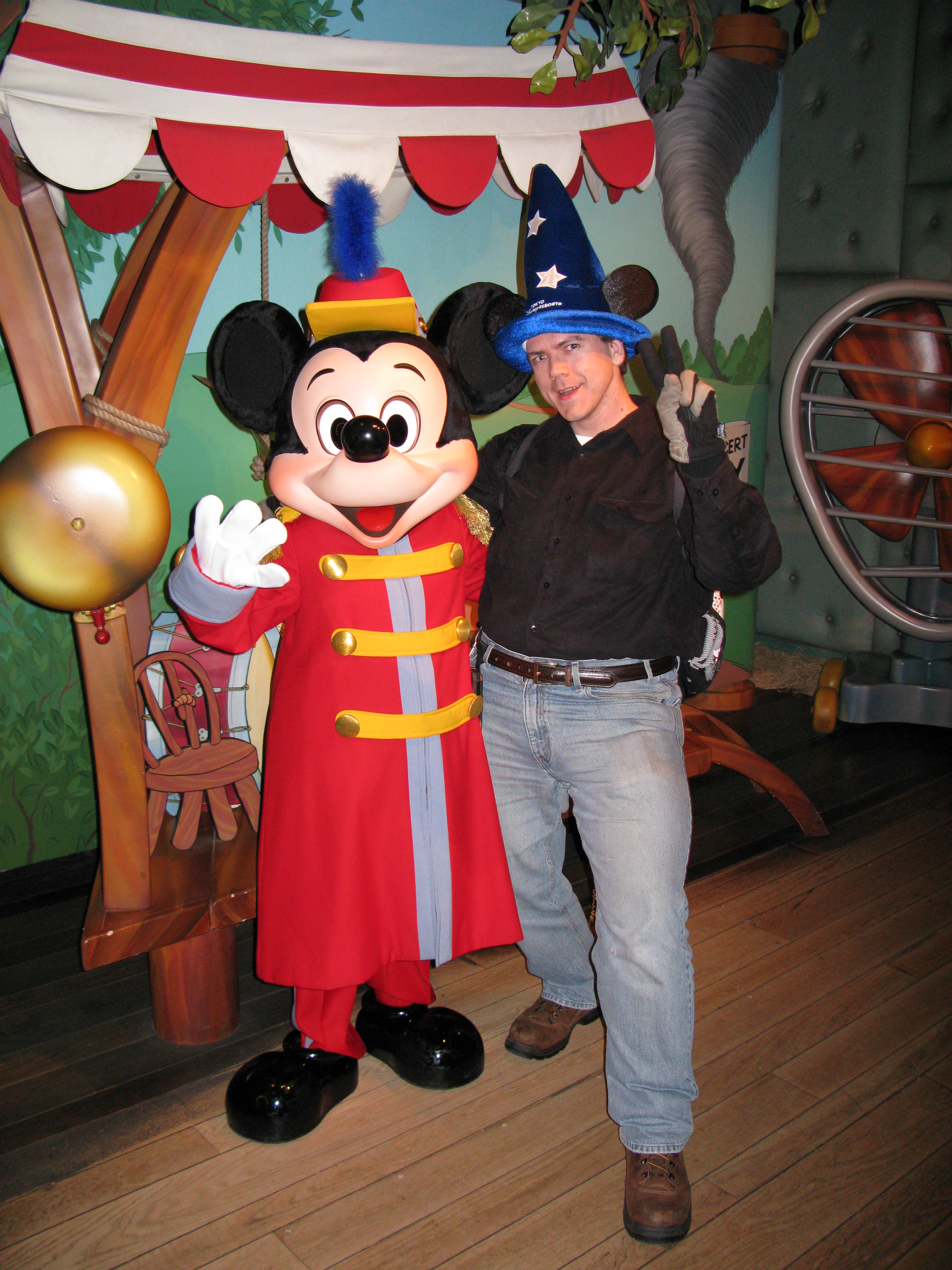 Meeting with Mickey!