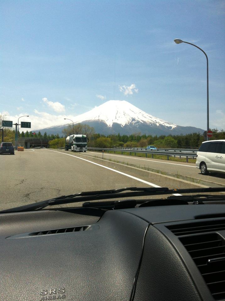 Returning to Tokyo! Excellent photo of Mt.Fuji!